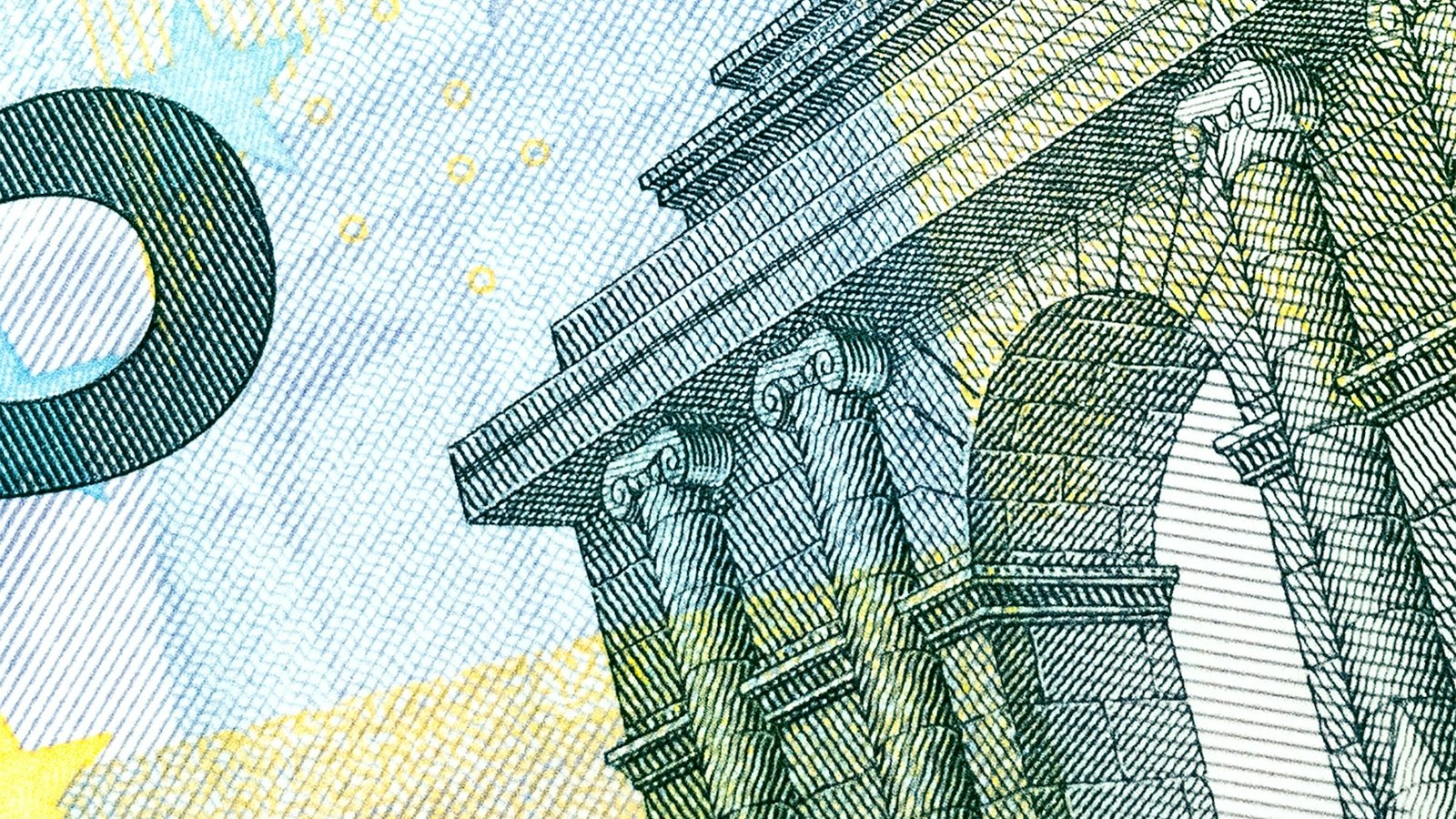 Close-up van een vijfeurobiljet, het minimale bedrag bij online casino 5 euro storten